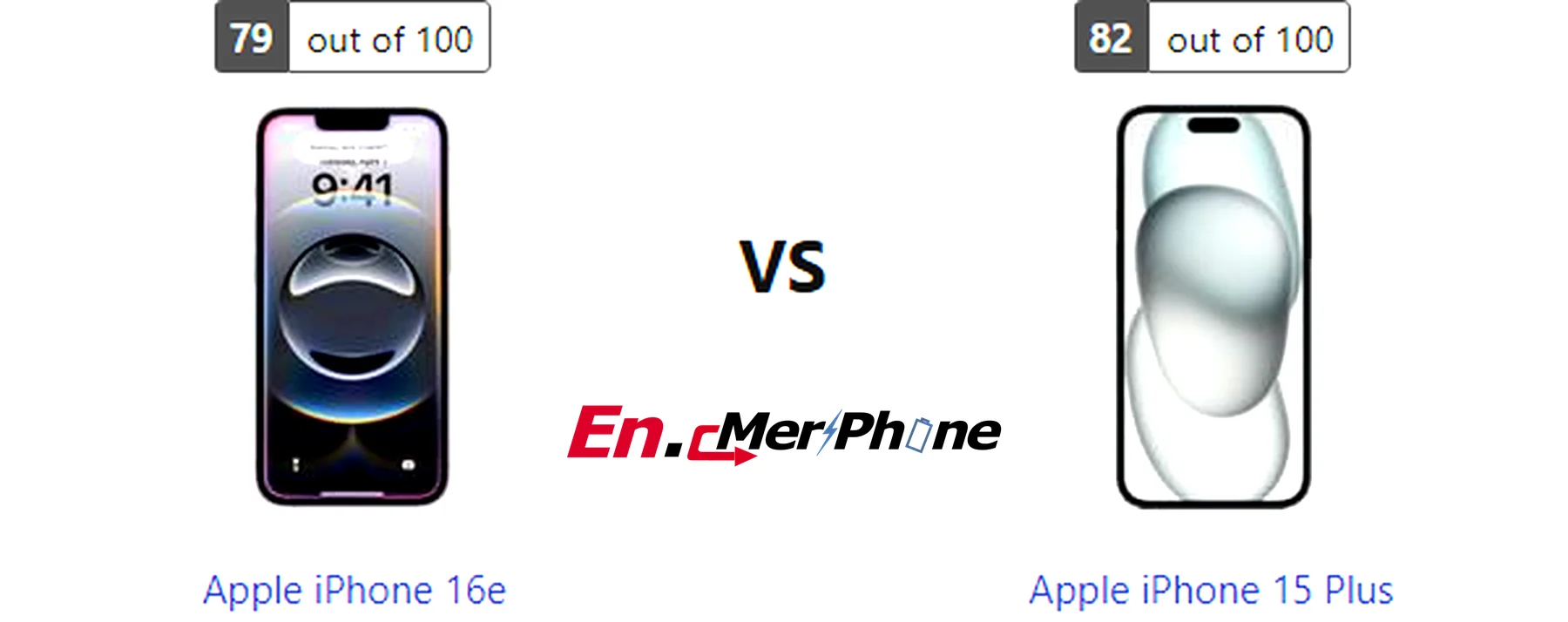 Close-up shot of ports and buttons on Apple iPhone 16e and Apple iPhone 15 Plus