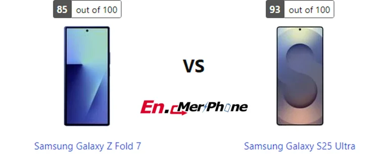 Speaker grille and audio setup comparison of Samsung Galaxy Z Fold 7 vs Samsung Galaxy S25 Ultra
