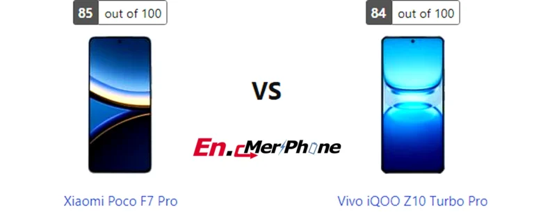 Color options and finish comparison for Xiaomi Poco F7 Pro and Vivo iQOO Z10 Turbo Pro