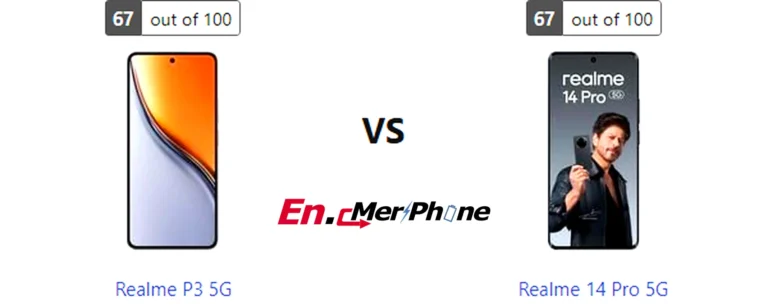 Always-on display style comparison between Realme P3 5G and Realme 14 Pro 5G