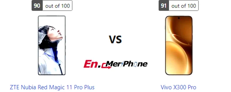 Color options and finish comparison for ZTE Nubia Red Magic 11 Pro Plus and Vivo X300 Pro