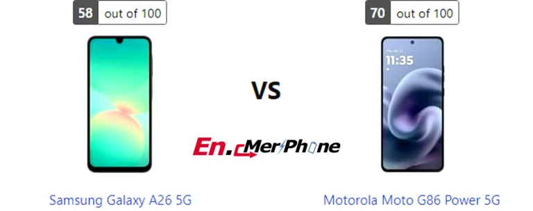 Stylus and accessories compatibility image for Samsung Galaxy A26 5G and Motorola Moto G86 Power 5G