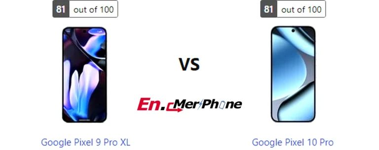 Thermal heat map comparison during gaming: Google Pixel 9 Pro XL vs Google Pixel 10 Pro