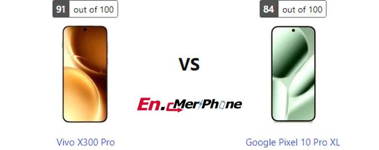 Back panel design comparison showing camera modules of Vivo X300 Pro vs Google Pixel 10 Pro XL