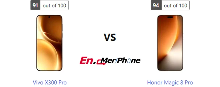 Geekbench performance benchmark chart for Vivo X300 Pro and Honor Magic 8 Pro
