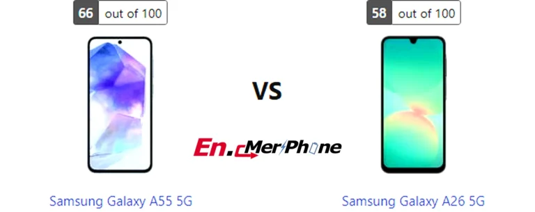 Macro lens detail comparison between Samsung Galaxy A55 5G and Samsung Galaxy A26 5G