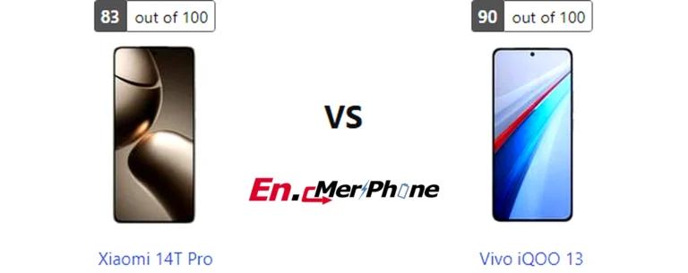 Color options and finish comparison for Xiaomi 14T Pro and Vivo iQOO 13