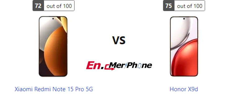 Video stabilization test comparison frame from Xiaomi Redmi Note 15 Pro 5G and Honor X9d