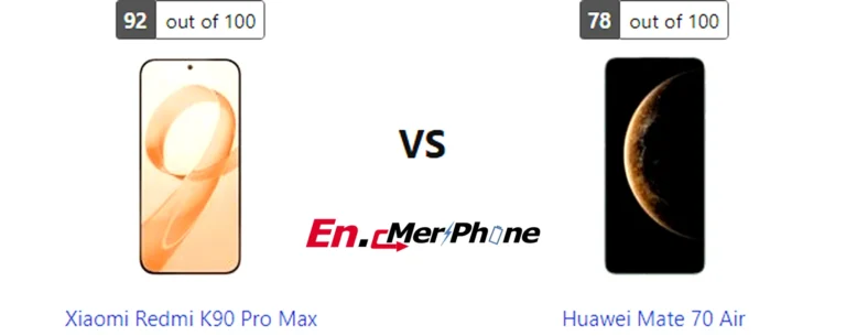 Macro lens detail comparison between Xiaomi Redmi K90 Pro Max and Huawei Mate 70 Air