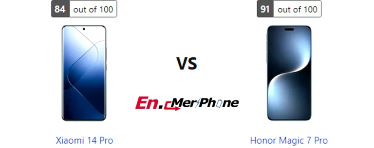 Geekbench performance benchmark chart for Xiaomi 14 Pro and Honor Magic 7 Pro