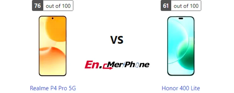Speaker grille and audio setup comparison of Realme P4 Pro 5G vs Honor 400 Lite