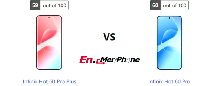 Speaker grille and audio setup comparison of Infinix Hot 60 Pro Plus vs Infinix Hot 60 Pro