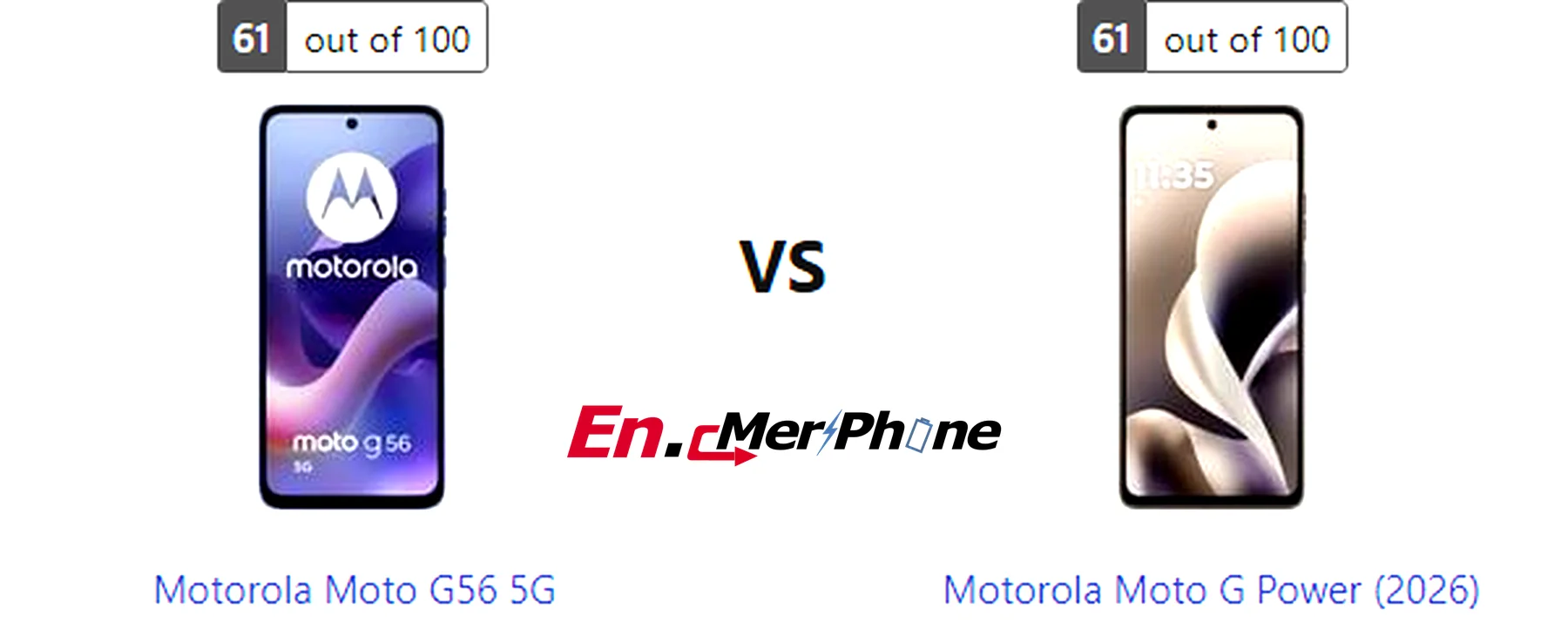 Selfie camera quality comparison of Motorola Moto G56 5G and Motorola Moto G Power (2026)