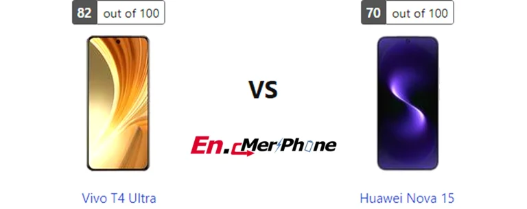 Close-up shot of ports and buttons on Vivo T4 Ultra and Huawei Nova 15