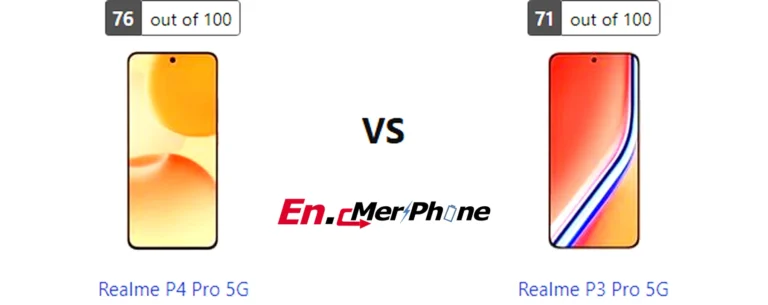 5G speed test result screenshot: Realme P4 Pro 5G vs Realme P3 Pro 5G