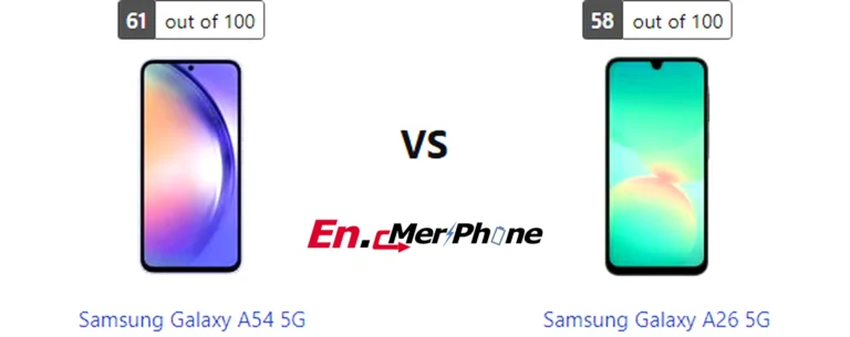 Video stabilization test comparison frame from Samsung Galaxy A54 5G and Samsung Galaxy A26 5G