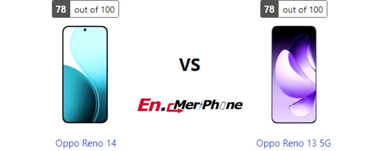 Selfie camera quality comparison of Oppo Reno 14 and Oppo Reno 13 5G