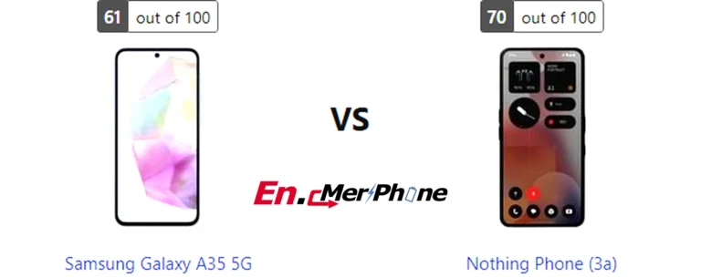 Video stabilization test comparison frame from Samsung Galaxy A35 5G and Nothing Phone (3a)
